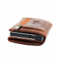 Preview: Slim Wallet mit Münzfach & RFID-Schutz 24- (10A) Mini Geldbörse Herren & Damen - Kartenetui Kreditkartenetui - Portmonee Geldbeutel Portemonnaie Neu